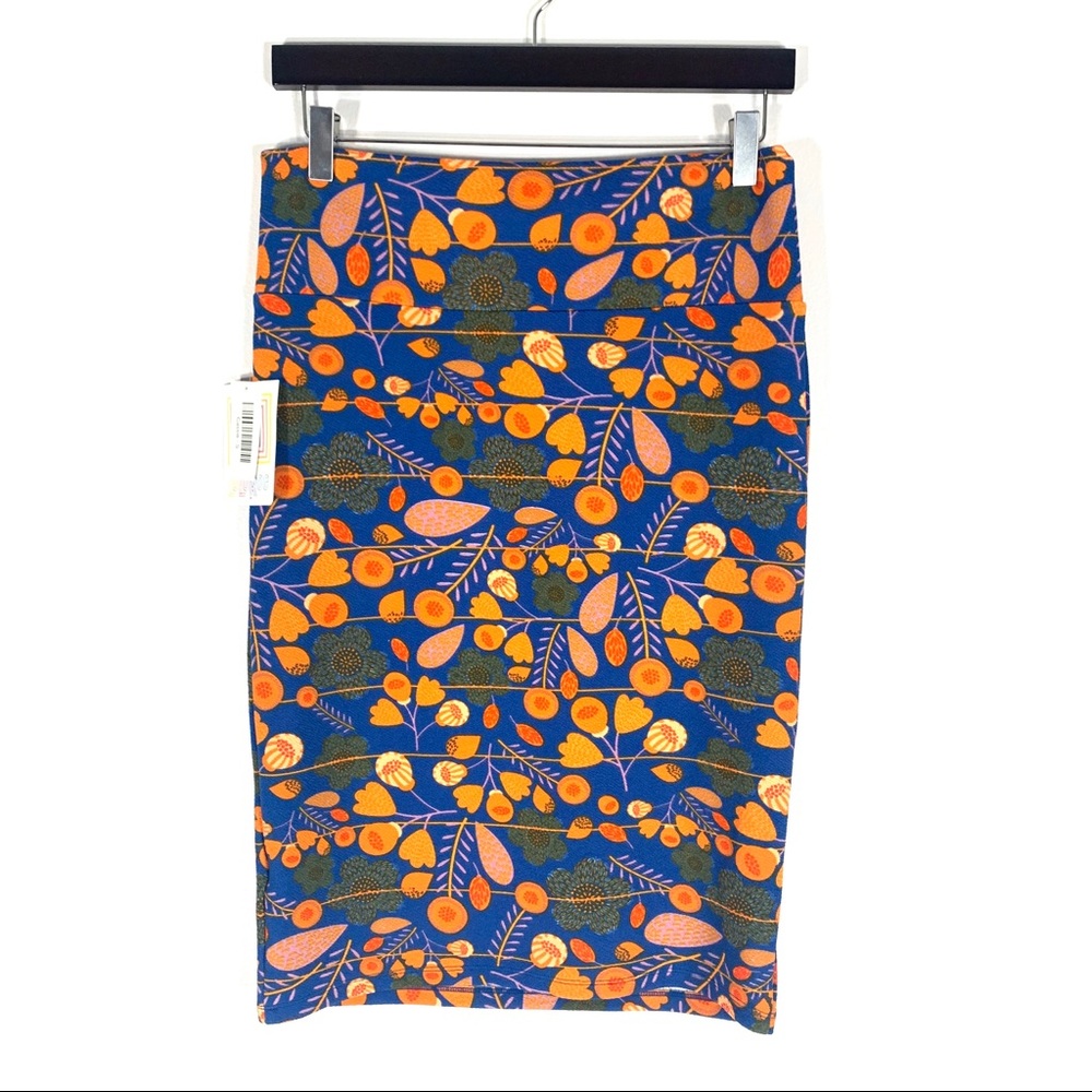 Lularoe Cassie spring pencil knit skirt NWT Small - Picture 1 of 5